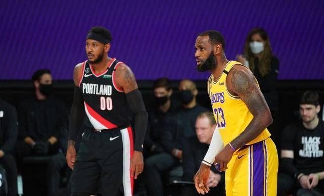 NBA季后赛首轮，詹姆斯30+三双湖人加时力克太阳